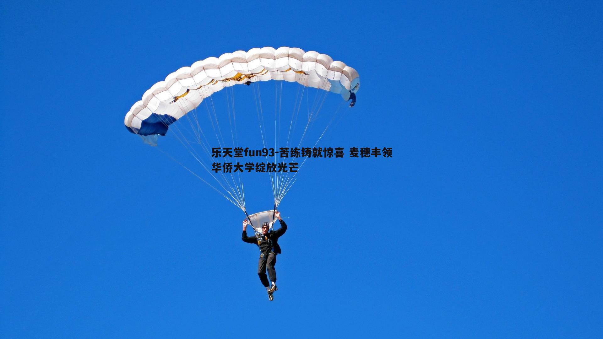 乐天堂fun93-苦练铸就惊喜 麦穗丰领华侨大学绽放光芒